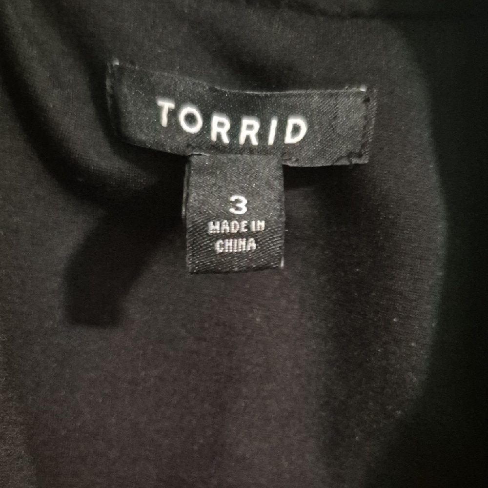 Torrid Classic Black Apparel